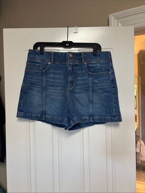LOFT Medium Blue Denim Jean Shorts